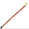 Walking Cane Rosewood Designer Wooden Walking Stick with Brass Handle Gift for Men & Women 37 inch Brown DTQU view 3