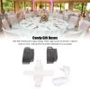 100pcs Romantic Wedding Candy Boxes - Bride and Groom Shape - Decorative Gift Boxes for Bridal Shower, Baby Shower, Birthday Party - Elegant Cardboard Sugar Box view 4