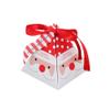10Pcs Christmas Gift Boxes, Christmas Boxes With Candy Bag, Christmas Gift Box Christmas Decorations, Baking Small Packaging Small Christmas Gift Boxes, Paper Box For Home Xmas Gift (#1) view 2