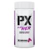 FINAFLEX PX for HER - 60 Capsules - Improves Thermogenic Metabolism with Caffeine, Ashwagandha & DIM - 30 Servings view 1