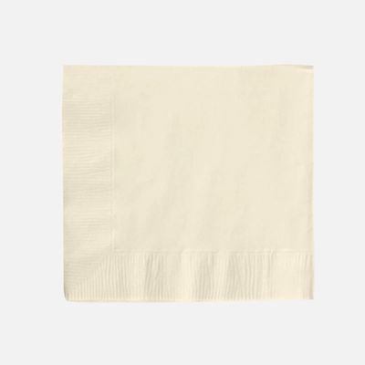 50 Beige Disposable 2 Ply Soft Dinner Cocktail Paper Napkins Wedding Party Events Reception Catering Home Tableware Supplies