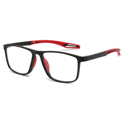 TZUFA Men Sports Reading Glasses Blue Light Blocking Lightweight Flexible Readers with Spring Hinge Anti Glare Eyeglasses (Color : A, Size : 2.00x)