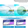 TZUFA Men Sports Reading Glasses Blue Light Blocking Lightweight Flexible Readers with Spring Hinge Anti Glare Eyeglasses (Color : A, Size : 2.00x) view 4