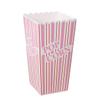 SOLUSTRE Treat Container Pink Party Supplies 6pcs Popcorn Corn Goody Box Paper Box Treat Pop Gift Pink Plus Size Disposable for Girl Birthday Party view 3