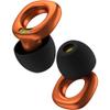 Audree Style Ear Plugs for Noise Reduction, Reusable High Fidelity Earplugs for Concerts, Musicians, Motorcycles, Study, Parent, Party, Flights & Noise Sensitivity, 18-29dB Noise Cancelling (Orange) view 1