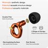 Audree Style Ear Plugs for Noise Reduction, Reusable High Fidelity Earplugs for Concerts, Musicians, Motorcycles, Study, Parent, Party, Flights & Noise Sensitivity, 18-29dB Noise Cancelling (Orange) view 3