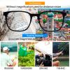 OCCI CHIARI Photochromic Bifocal Reading Glasses Mens,Transition Wide UV Protection Sunglasses Readers 1.0 1.5 2.0 2.5 3.0 3.5 4.0(Black x250) view 3