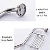 FairUo Bath Wall Attachment Handrails Grab Bar Rails Safety Grab Bar - Wall-Mounted Towel Rack, Stainless Steel Non-Slip Support Handle, Rail with Soap Holder Toilet Bathroom Bathtub Elderly with view 3