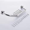 FairUo Bath Wall Attachment Handrails Grab Bar Rails Safety Grab Bar - Wall-Mounted Towel Rack, Stainless Steel Non-Slip Support Handle, Rail with Soap Holder Toilet Bathroom Bathtub Elderly with view 4