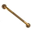 FairUo Bath Wall Attachment Handrails,Grab Bar Rails Bathroom Grab Bar, Wall-Mounted Straight Hair Towel Rack, Sturdy Copper Shower Safety Handle for Bathtub, Toilet, Bathroom, Kitchen view 1
