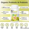 Ascuoli Probiotics for Women & Men - 300 Billion CFU, 24 Strains Probiotics + 15 Organic Herbs Blend, Daily Probiotic for Digestive Health, Immune, Gut, Bloating - 60 Capsule view 3