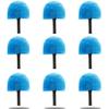 9pcs Screw on Webster Cobweb Duster Head for Pole | Spider Web Remover Brush | Cobweb Duster Head Attachment | Fits Standard 3/4 inch Threaded Poles (Blue) view 1