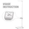 Anxingo Medical Digital Scales Bmi Multifunctional Physician Scale Hospital Scales Professional Doctor Scale High Precision Digital Scales view 3