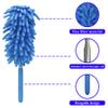 zdyCGTime Microfiber Duster, Microfiber Hand Duster Washable Microfibre Cleaning Tool Extendable Dusters for Cleaning Office, Car, Computer, Air Condition, Washable Duster(2Pack/Blue) view 3