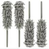 zdyCGTime Microfiber Duster for Cleaning Hand, Washable Dusters&Replaceable Microfiber Head, Extendable Pole, Used to Cleaning Offices, Furniture, Cars, Air Conditioners and Ceiling Fans(4Pack/Grey) view 1