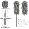 zdyCGTime Microfiber Duster for Cleaning Hand, Washable Dusters&Replaceable Microfiber Head, Extendable Pole, Used to Cleaning Offices, Furniture, Cars, Air Conditioners and Ceiling Fans(4Pack/Grey) view 3