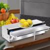 Cling Film Cutter Dispenser,Reusable Dispenser With Slide Cutter,Stainless Steel Cling Film CutterSuitable For Supermarket Household Fresh Packaging view 1