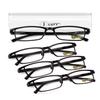 LUFF 4Pcs Anti-Blue-ray Reading Glasses Portable Ultra-Light Readers(1.00X) view 1