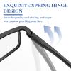LUFF 4Pcs Anti-Blue-ray Reading Glasses Portable Ultra-Light Readers(1.00X) view 4