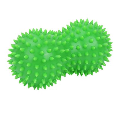 EVTSCAN Soft Spike Yoga Massage Ball, Muscle Fitness Massage Peanut Ball, Foot Massage Tool, Fitness Exercise Tool(Green)