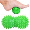 EVTSCAN Soft Spike Yoga Massage Ball, Muscle Fitness Massage Peanut Ball, Foot Massage Tool, Fitness Exercise Tool(Green) view 4