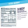 Pedialyte Fast Hydration Electrolyte Solution, Iced Berry, Hydration Drink, 4 Bottles, 1 Liter Each view 2