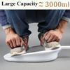 Bedpan for Bariatric Adults with No Spill or Splash Design, Thick Stable PP Bedpan Heavy Duty Smooth Countoured for Bed-Bound Patient for Women Men Elderly view 2