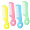 Hohopeti 4pcs Comb Soft Round Teeth Hair Combs for Toddlers Gentle Brushes for Boy Girl Lightweight and Portable Hair Care Tools for Showers and Registries view 1