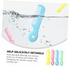 Hohopeti 4pcs Comb Soft Round Teeth Hair Combs for Toddlers Gentle Brushes for Boy Girl Lightweight and Portable Hair Care Tools for Showers and Registries view 4