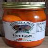 Amish Hot PICKLED EGGS 5 eggs view 1