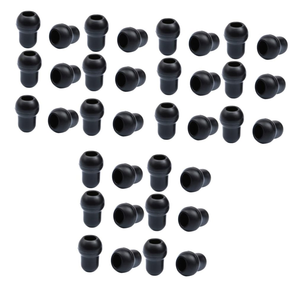 3sets Non- Non- Non- Earbuds Replacement Tips Comfortable for Better Conduction 12pcs*3