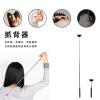 Layhou Anself Telescopic Back Scratcher Massager Metal Compact Extendable 5 Section 20-68cm Black view 4