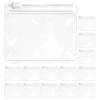 20pcs Clear Self-Sealing Pills Pouches Reusable Small Medicine Organizer Bags for Daily Medication Vitamins and Lightweight and Storage view 1