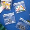 20pcs Clear Self-Sealing Pills Pouches Reusable Small Medicine Organizer Bags for Daily Medication Vitamins and Lightweight and Storage view 3