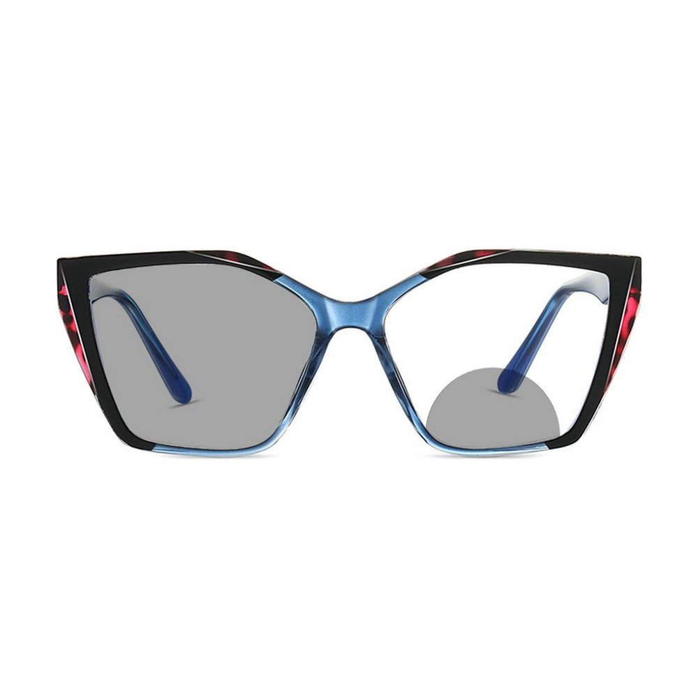 Melrose Sunglasses Readers Transition Photochromic Bifocal Reading Glasses Women Readers FashionAnti Eyestrain & Headache (blue, 2.5, multiplier_x)