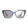 Melrose Sunglasses Readers Transition Photochromic Bifocal Reading Glasses Women Readers FashionAnti Eyestrain & Headache (blue, 2.5, multiplier_x) view 1