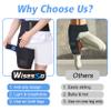 Wisesso Hip Brace for Sciatica, Hip Flexor Compression Wrap for Sciatica Pain Relief, Hip Support for Groin, Thigh, Hamstring, Pulled Muscle Injury, Sciatic Nerve Brace For Men and Women, Blue view 4