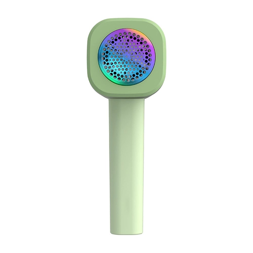 Fabric Shaver, Portable Electric Lint Remover - Rechargeable Sweater Defuzzer with 5-Speeds, Remove Couch and Clothes Fuzz, Lint Balls, Pills (Gray : Green)