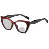Photochromic Bifocal Sunglasses for Men Women UV Protection Cycling Driving Sports Sunglasses (black red, 2.25, multiplier_x) view 1