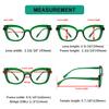 Eyekepper Cat Eye Reading Glasses for Women Cute Readers - Green +4.00 view 2