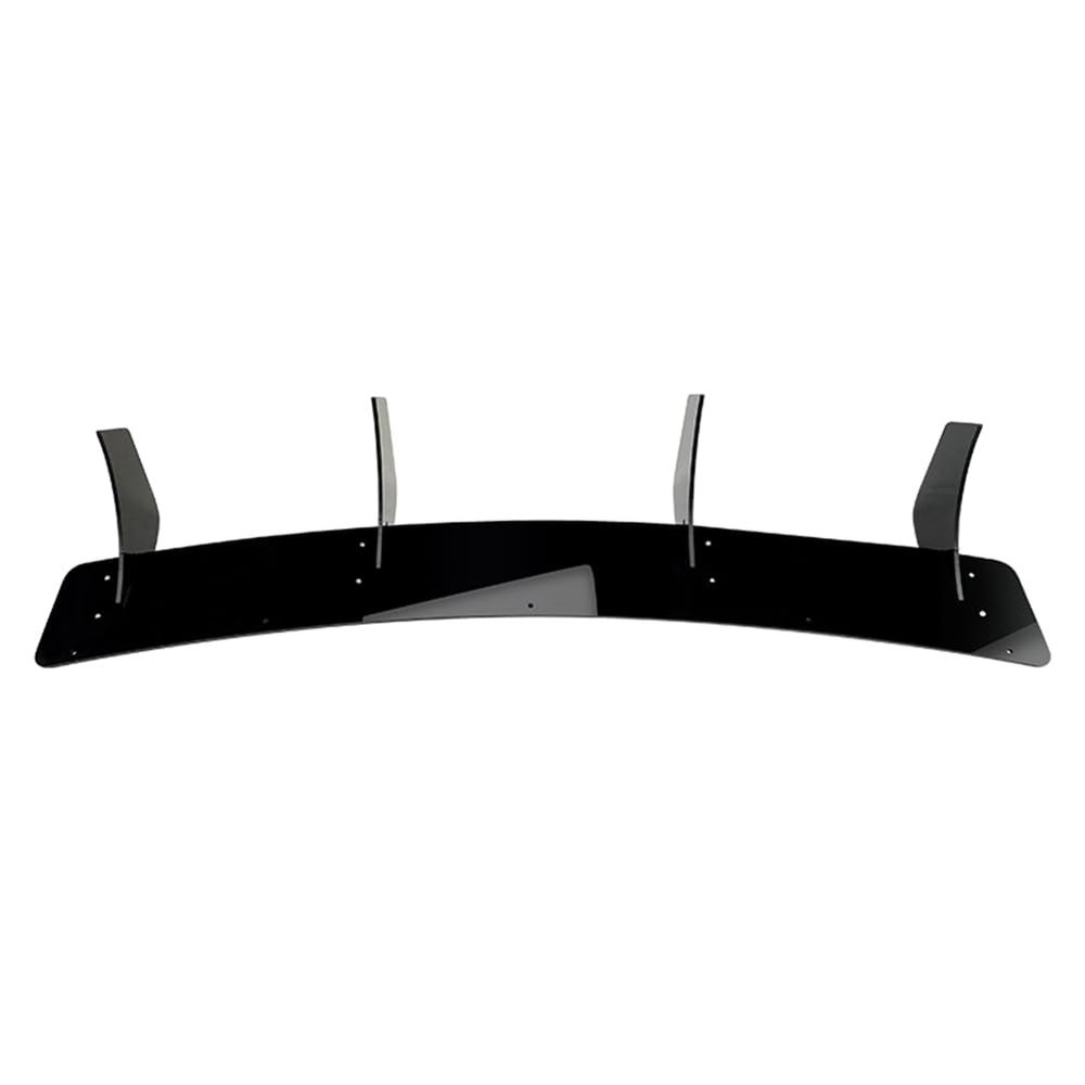 GZYF Black Rear Bumper Lip Spoilers Splitter Diffuser Protector, ABS Car Bumper Diffuser Shark Fin Diffuser For Benz CLA Class W117 C117 CLA180 CLA220 CLA250 CLA260 CLA200 CLA45Sedan