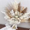 ASMEIR Wedding Decoration Natural Dried Flowers Bride Bouquet Hand-held Dried Flowers Bridesmaid Bouquet (Color : 40-45CM) view 1