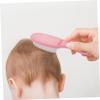 Hohopeti 1 Set Baby Brush and Comb Set Newborn Infant Massage Hair Brush Comb Kit Anti-Static and Smooth Material Promote Circulation Safe for Baby's Scalp view 2