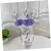 Hemoton Mermaid Party Favors 50pcs Honeycomb Paper Straws Fun Smoothie Straws for Iced Beverages view 4