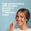 Davids Premium Bamboo Soft Bristle Toothbrush - 3 Pack | BPA Free, Eco-Friendly, Sustainable High Performance Bristles to Improve Oral Health Naturally | 100% Natural Bamboo Handle | Made in Germany view 3