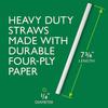 Hefty ECOSAVE 100% Compostable Paper Straws (50 Count (Pack of 3)) view 4