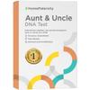 HomePaternity Aunt/Uncle DNA Test, Fast Results, Highest Accuracy Available with Up to 34 Genetic Markers Tested, All Lab Fees & Shipping Included, Test Niece or Nephew, Test Paternity Without Father view 1
