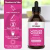 Strauss Heartdrops Woman's Wonder Drops; Menstrual & Menopausal Support Supplement in Spearmint Flavour, Natural Formula, Gluten-Free, Soy-Free, Non-GMO, 3.4oz Bottle view 3