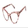 Scojo New York Soho Reading Glasses for Women, Scratch Resistant Lenses, Handmade Cat Eye Readers for Women, Fashionable Colorways, Pink Mosaic - 2.75x view 2