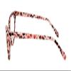 Scojo New York Soho Reading Glasses for Women, Scratch Resistant Lenses, Handmade Cat Eye Readers for Women, Fashionable Colorways, Pink Mosaic - 2.75x view 4